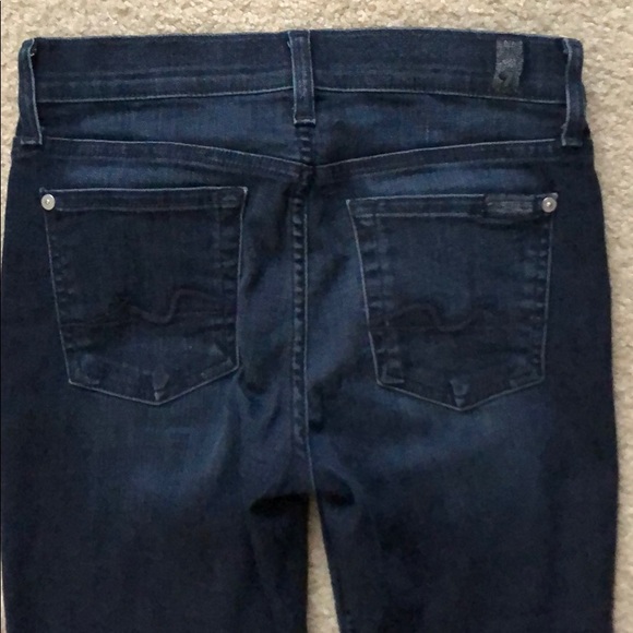 7 For All Mankind Roxanne Crop Size 26 - Picture 5 of 5